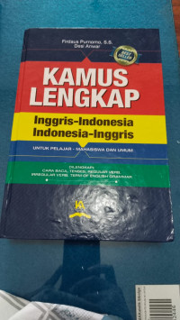 Image of KAMUS LENGKAP INGRIS INDONESIA PENGARANG FIRDAUS