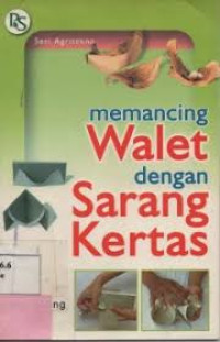 Image of MEMANCING WALET DENGAN SARANG KERTAS KARTON